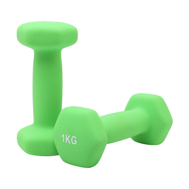 1441 Fitness - دمبل سداسي من النيوبرين بوزن من 1 إلى 10 كجم (يباع كزوج)